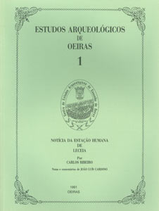 Estudos Arqueológicos de Oeiras, 1 capa